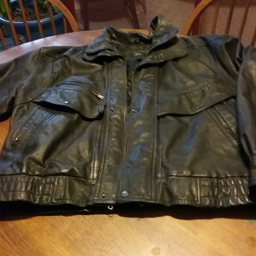 Men's Genuine Leather Jacket